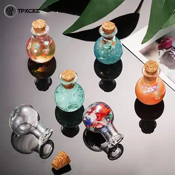 10x Majhne Steklenice Miniaturni Napoj Steklenico Mini Plute Steklene Viale Poroko