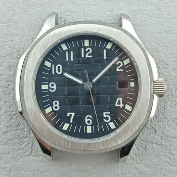 39 mm NH35 3-točka watch primeru iz nerjavečega jekla 316L safirno steklo vodotesno ohišje FIT NH34 gibanje watch deli