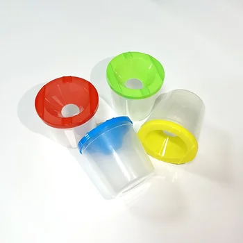 8 Kos Barve Krtačo za Pranje, Plastični Barvno Mešanje Pokal Risalno Desko Barve Pokal Anti-lije Iz Pranje Krtačo Vedro
