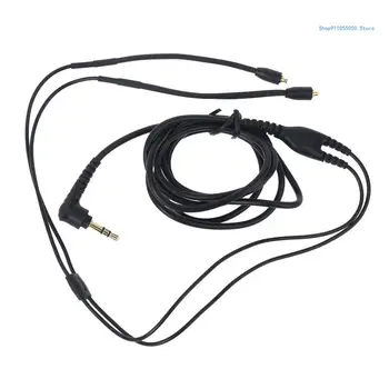 C5AB Kabel Zamenjava Slušalke Kabel Podaljšek za 1,6 m 63inches šumov Priročno za Se215 SE315 SE425 SE53
