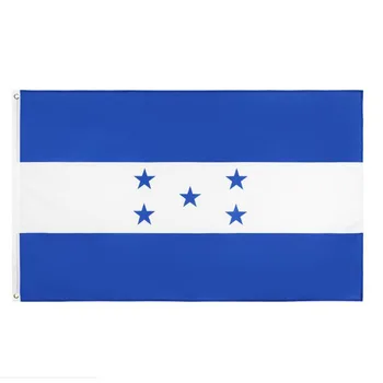 Candiway 90*150 cm República de Honduras zastav Medenina buttonhole zastav Honduras Banner zastava Plapola