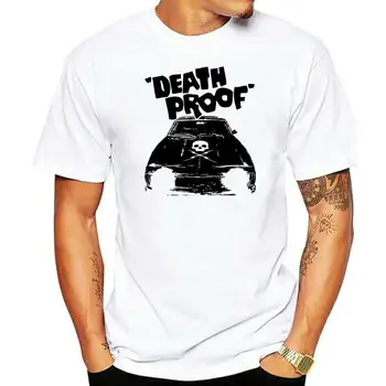Death Proof V1 Filmski Plakat Quentin Tarantino Majica Bele Vseh Velikosti 3Xl S 100% Bombaža, Kratek Rokav, O-Vrh Vratu Tee