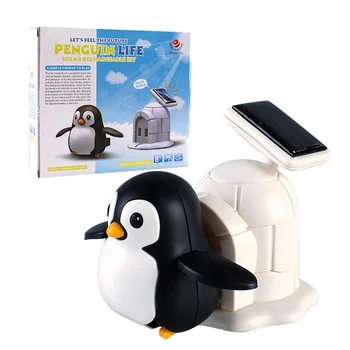 DIY Znanost in Izobraževanje Puzzle Igrača Sončne Pingvin Življenje Polnilna KitScience Preizkusa DIY Materiala Paket Darilo za Otroke