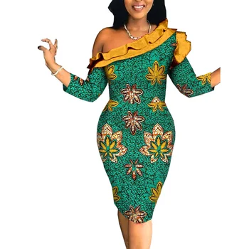 Elegantno Afriške Večerne Obleke za Ženske Dashiki Ankara Obleke Obleke Plus Velikost Turčija svate Dolgo Obleko Maxi 2023 Nova