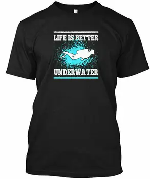 Eno-of-a-kind Potapljanje, Življenje Je Boljše Podvodni T-Shirt