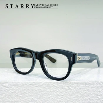 JMM BENAN Acetat Moških Očala Okvir Quadrate Visoka Kakovost Modnih Očal Optični Kratkovidnost Branje Osebno Ženske Očala