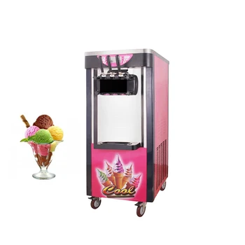 Komercialni Navpično Sladoled Stroj Popolnoma Avtomatski Električni Zamrznjeni Jogurt Stroj