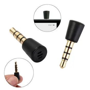 Mic Prenosni Dodatki (Plug-Tip Mini igralne Konzole Spojnik Mikrofona Mikrofon Tok 4-Pole Pin 3,5 mm Audio Vtič