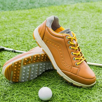 Nepremočljiva Moški Čevlji za Golf Strokovni Spikeless Golf Športne Superge za Moške Velik obseg Golf Hoja Čevlji Classic Moški športni Copati