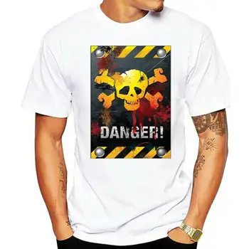 Nevarnost Smrti majica classic krog vratu kratka sleeved izbiro velikosti in barv, moški majica s kratkimi rokavi