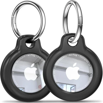 Ohišje za Apple Air oznako Imetnika z Keychain, Težko PC Anti-Spusti Airtags Ključnih Verige Težko PC AntiDrop Airtags Ključnih Verige Zraka oznako Primeru