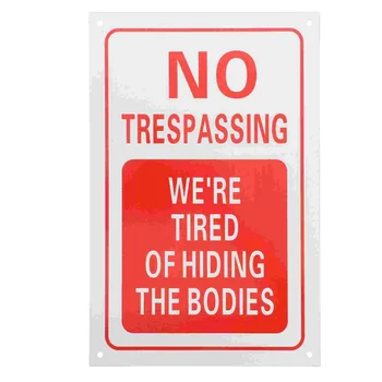 Opozorilni Znak Retro Slogu No Trespassing Previdno Prijavite Oko-lov Pozor Znak