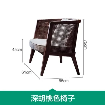 Stol naslonjalo eno rattan stol prosti čas stol balkon miza in stol kombinacija treh-kos preprost majhne mize in stoli