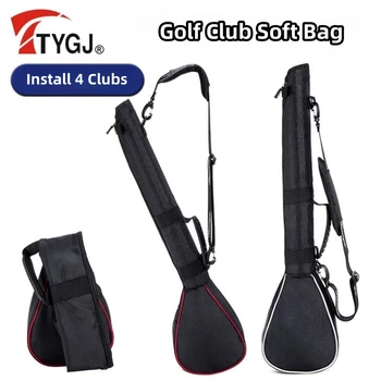 Zložljivi Golf Pištolo vrečko paket Zmogljivosti Pakirano 3 klubi Mini Mehko club bag paket Ramenski klub golf torbe moški ženske