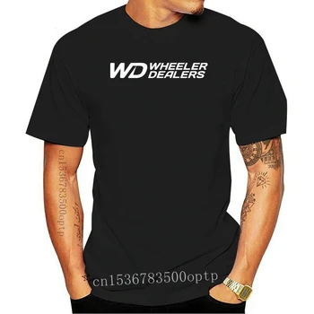 Čisto Nov 2019 Poletje, Mens Vrhovi Kul T Shirt WHEELER DEALERS 3D Natisnjeni T-majice Kratek Rokav T-Majice