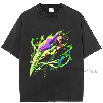ŠAMAN KRALJ 2023 Moški Ženske T-Shirt Anime T Shirt Harajuku Smešno Natisni T-Shirt Obleko Hip Hop Vrhovi Tees Poletje Vrhovi