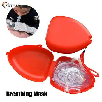 1Pc Umetnega Dihanja v Eno smer Dihalni Ventil Masko za Prvo Pomoč CPR Usposabljanje Dihalno Masko Zaščititi Reševalci Masko Dodatki